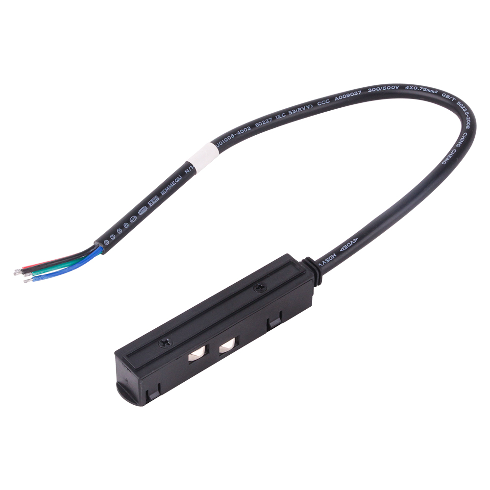 LED Magneet Rail | Voeding connector kabel