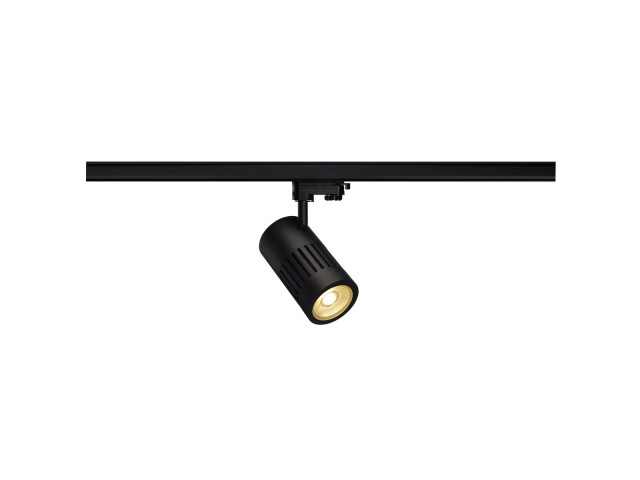 SLV | 3 Fase | STRUCTEC 1xLED 3000K 36gr | 2200lm | 24 Watt Black | Warm Wit