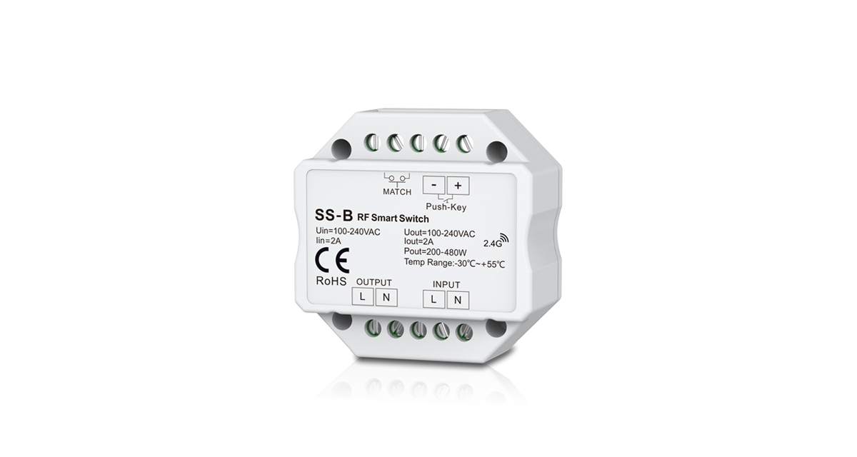 LED Schakelaar | 10 Zonne | 20-220 Watt | 220 Volt | Inbouw