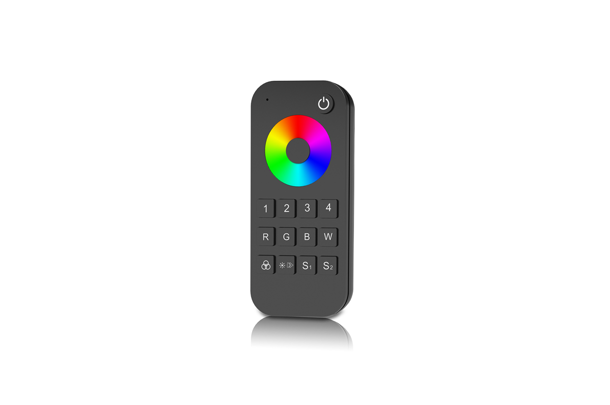 LED Dimmer | 10 Zonne | RF afstandsbediening (4 Kanaal) | DELUX RT9 | RGB / RGBW