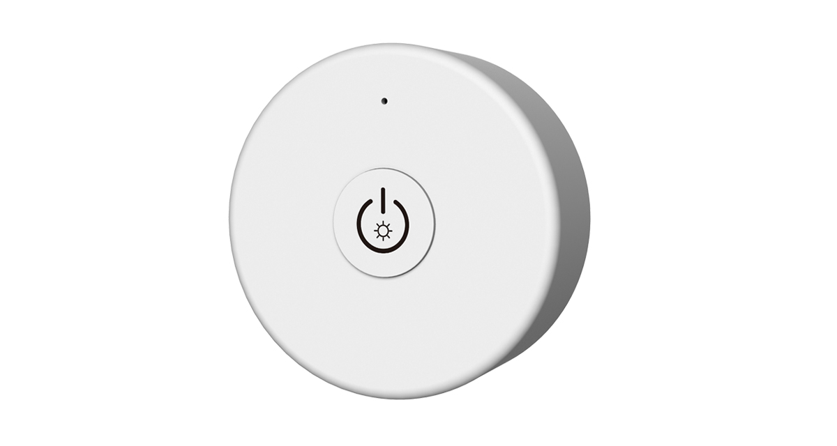 LED Dimmer | 10 Zonne | RF afstandsbediening (1 Kanaal) | Button | Wit