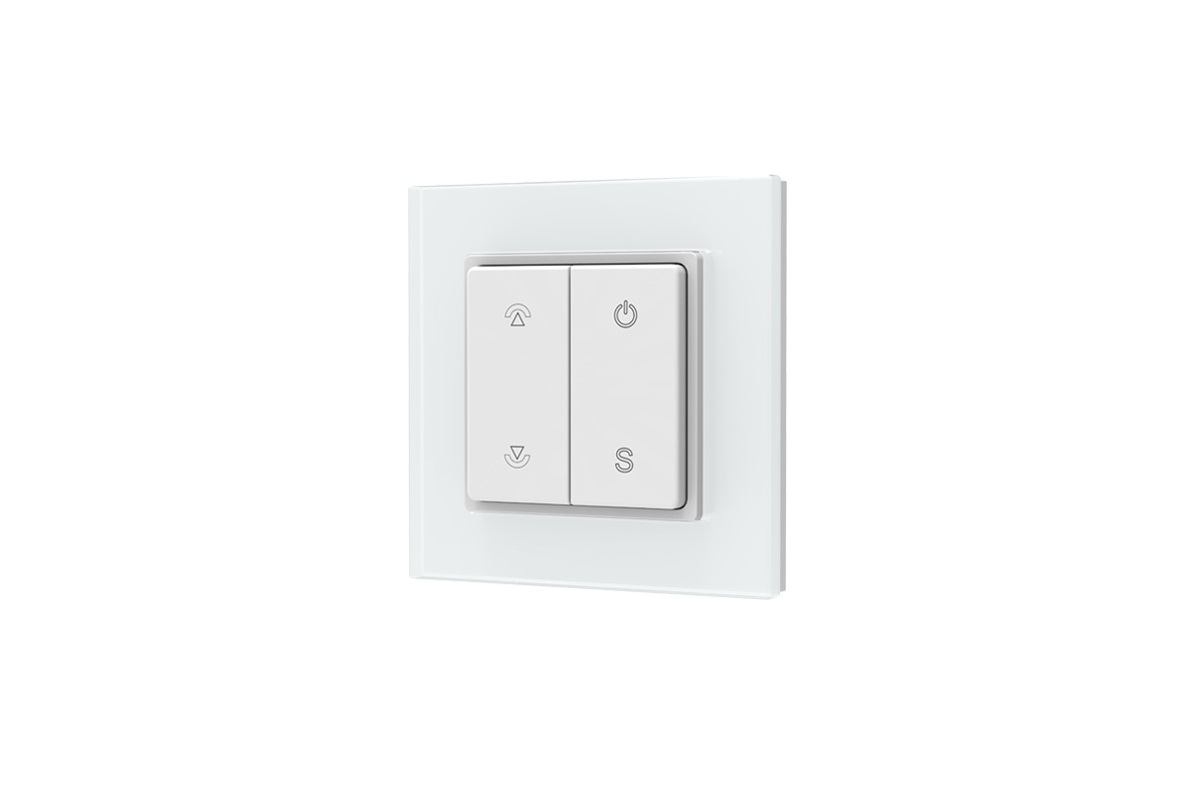 LED Dimmer | 10 Zonne | RF afstandsbediening (1 Kanaal) | Muur | Glas | Push