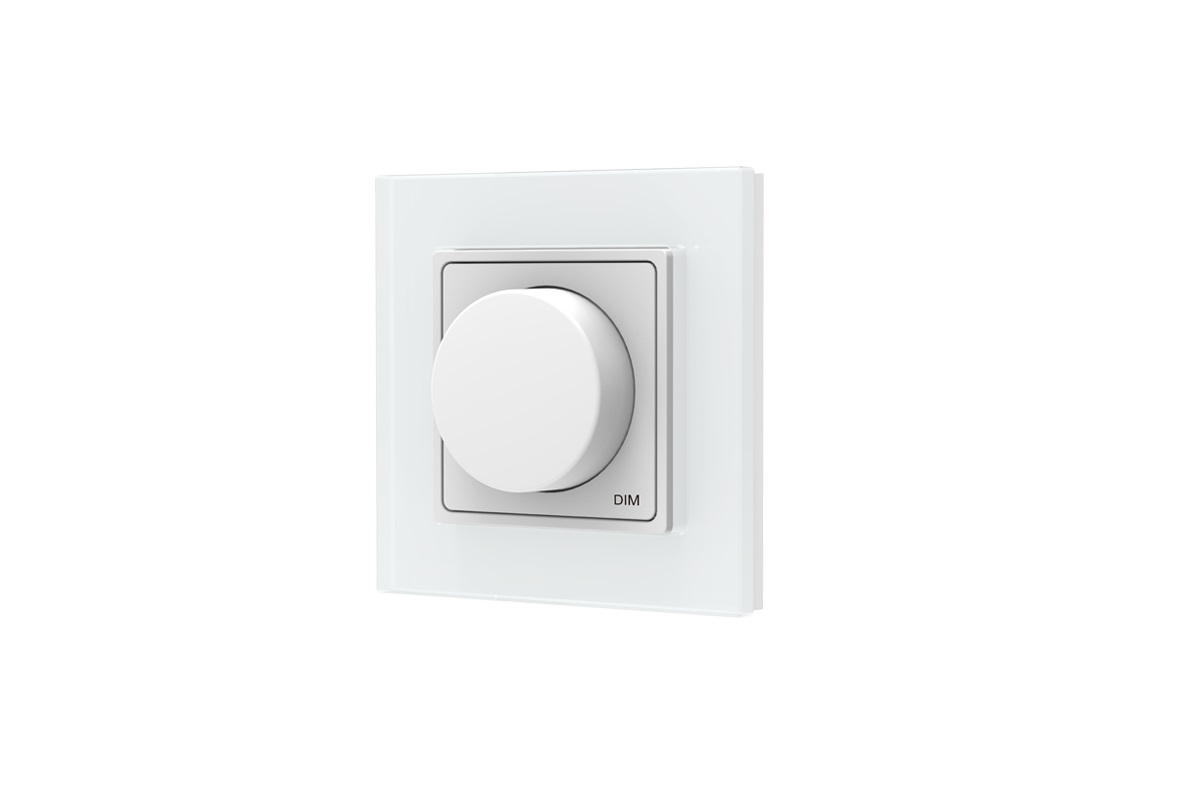 LED Dimmer | 10 Zonne | RF afstandsbediening (1 Kanaal) | Muur | Glas | Draai