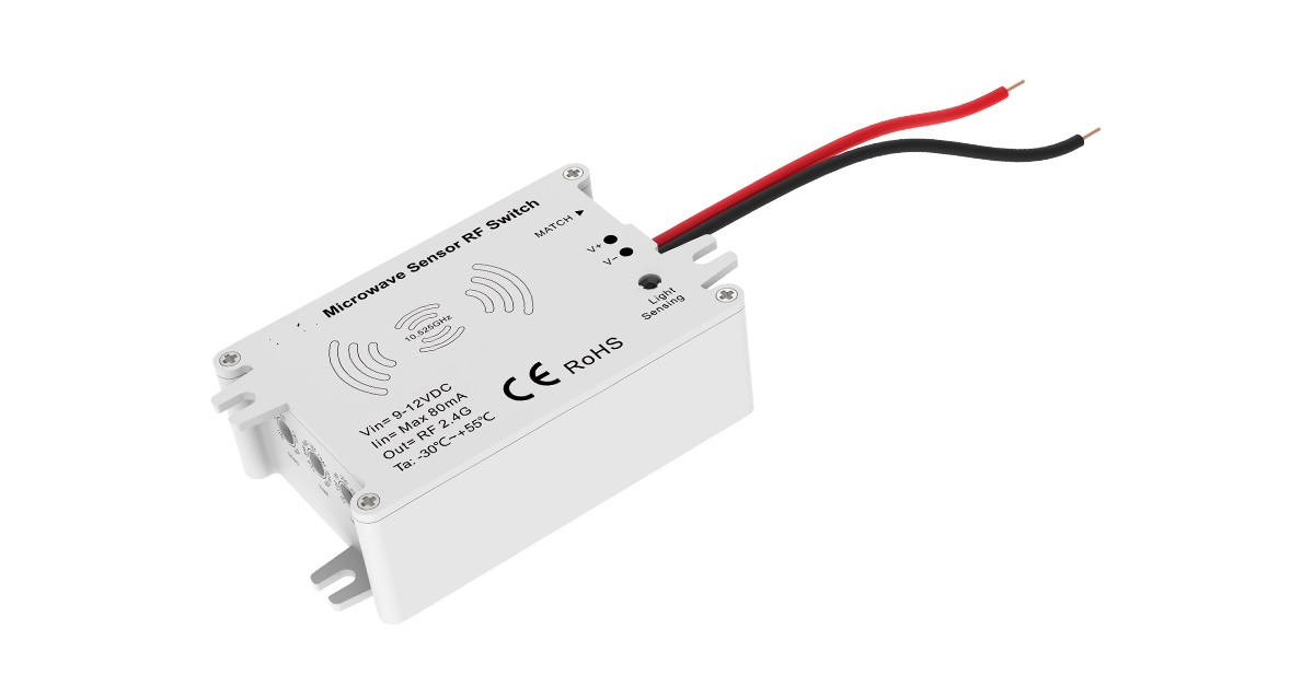 LED Dimmer | 10 Zonne | Radar sensor | met daglicht Sensor