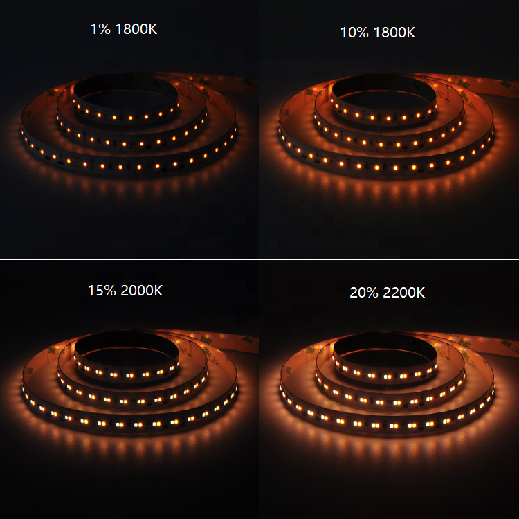 LED Strip Dim To Warm