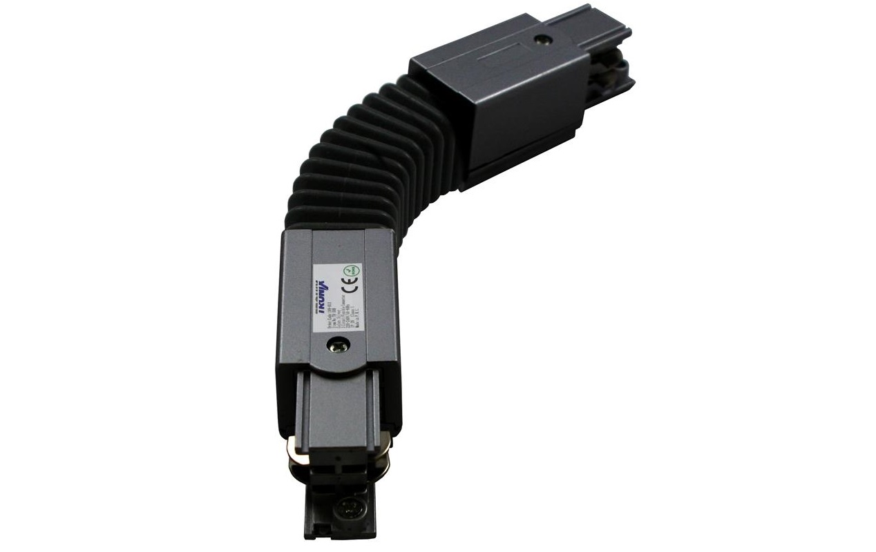 3 Fase | Rail Power connector | Zwart | Flexible connector