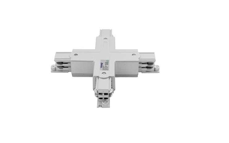 3 Fase | Rail  Power X connector Links | Wit