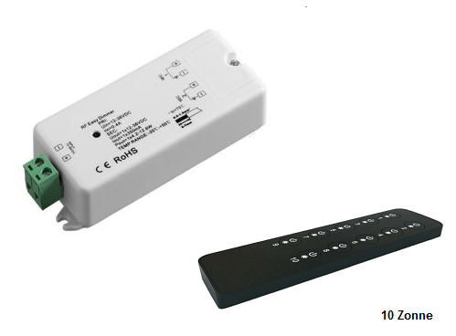 LED RF 10 Zonne Dimmers