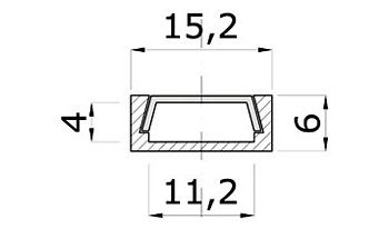 LED Profiel Pro Line ALU 6 mm