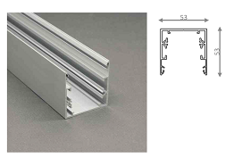 LED Profiel XL1 53 x 53mm