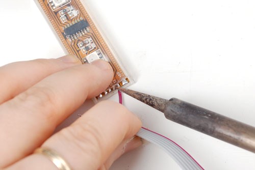 Optie stripsoldering op maat met extra kabel 1 meter