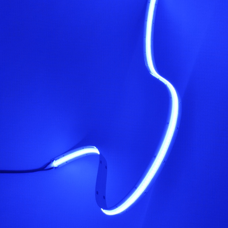 Basic COB LEDstrip | 24 Volt | 10 Watt/m | 5 Meter | Blauw | COB | 82 CRI