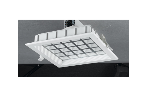 LEDware | LED inbouwspot | 25 LEDs | Vierkant | 30 W | Warm Wit | SQAURE 25