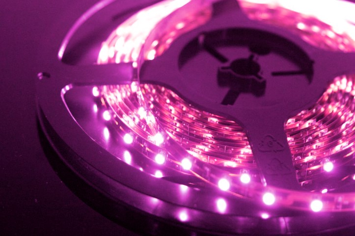 LEDware SMD LEDstrip | 12 Volt | 24 Watt | 300 LEDs | 5 Meter | Roze