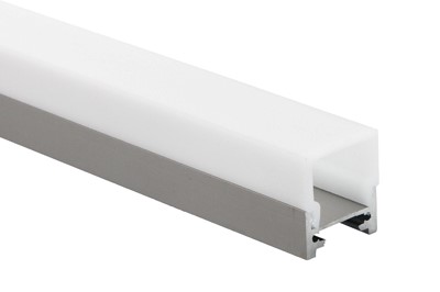 LED Profiel Pro Line ALU Square | Opaal, PC, UV Bestendig | 5 Meter