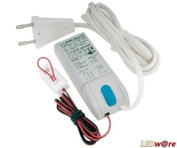 LED driver | 220 Volt | 350-700mA | 12 Watt | 1 Kanaal | L05020NS