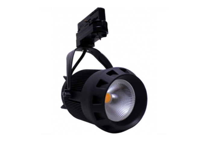 3 Fase | LED TRACKSPOT 30 Watt Black- 3000k