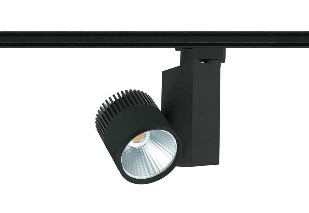 Tronix | 3 Fase | LED TRACKSPOT 30 Watt Black | Warm Wit | 3000k | 28 Graden