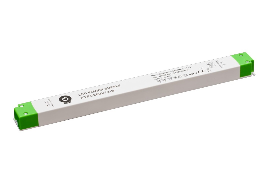 POS | LED Voeding | 200 Watt | 24 Volt | GTPC-200-24-S | Small Formfactor
