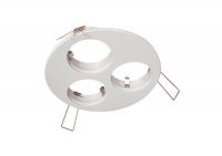 LED inbouwplaat | 3 LEDs | Rond | Lumoluce R120 | Wit