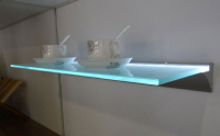 LED Profiel IIII | Glass | 45 x 13  mm | 1 Meter | Glas / PVC 6m