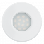 Eglo | LED inbouwspot | 1 LED Spot | 5 Watt | Warm Wit | Wit | 4