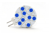 LED steeklampje | 9-32 Volt | 2,4 W | VV 20 W | Blauw | G4 | 150