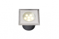 LED Grondspot | 12 Volt | Vierkant | 1 Watt | Warm Wit