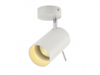 Lagotronics LED opbouw Spot | GU10 | Aluminium | Wit | TUBE