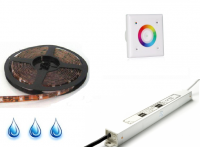 LEDstripset 1 IP 65 | Controller + LEDstrip 3 Meter 180 LEDs Mul