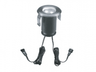 LED Grondspot | 12 Volt | Rond | 0,3 Watt | Wit