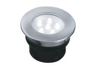 LED Grondspot | 12 Volt | Rond | 1 Watt | Wit