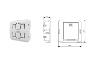 LED Dimmer | 5 Zonne | RF afstandsbediening (1 Kanaal) | Push