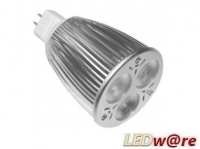 LED Spot (USA) | 12 Volt | 6 Watt | VV 50 Watt | Wit 3800k | MR1