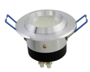 LEDware | LED inbouwspot | 48 LED | Rond | 3 W | 220 Volt | Warm