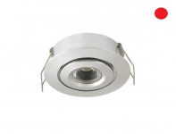 LEDware | LED inbouwspot | 1 LED | Rond | 3 W | 700 mA | Rood |