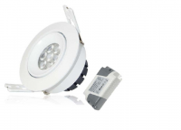 LEDware | LED inbouwspot | 7 LEDs | 350 Lumen | Rond | 6 W | War