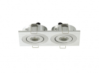 LEDware | LED inbouwspot | 2 LEDs | Vierkant | 3 W | 700 mA | Wa