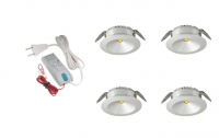 LEDware | LED inbouwspot | 4 LED spots | 220 Lm | Doe Het Zelf L