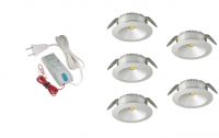 LEDware | LED inbouwspot | 5 LED spots | 180 Lm | Doe Het Zelf L