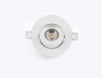 LEDware | LED inbouwspot | 1 LEDs | Rond | 6 W | Warm Wit | LWC6