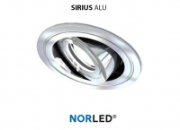 NORLED | LED inbouwspot | 1 LED | Rond | 3 W | Warm Wit | SIRIOS