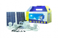 Solarw@re | 4 x 3 Watt LED Lampen + 2 x 10 Watt Zonnepaneel + Ba