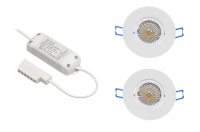 BudgetLine | LED inbouwspot | 2 LED spots | 240 Lm | Doe Het Zel