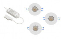 BudgetLine | LED inbouwspot | 3 LED spots | 240 Lm | Doe Het Zel