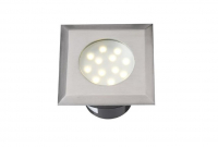 LED Grondspot | 12 Volt | Vierkant | 2 Watt | Warm Wit