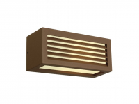 LED Wandlamp | BOX-L E27, wand armatuur, vierkant, antraciet, E2